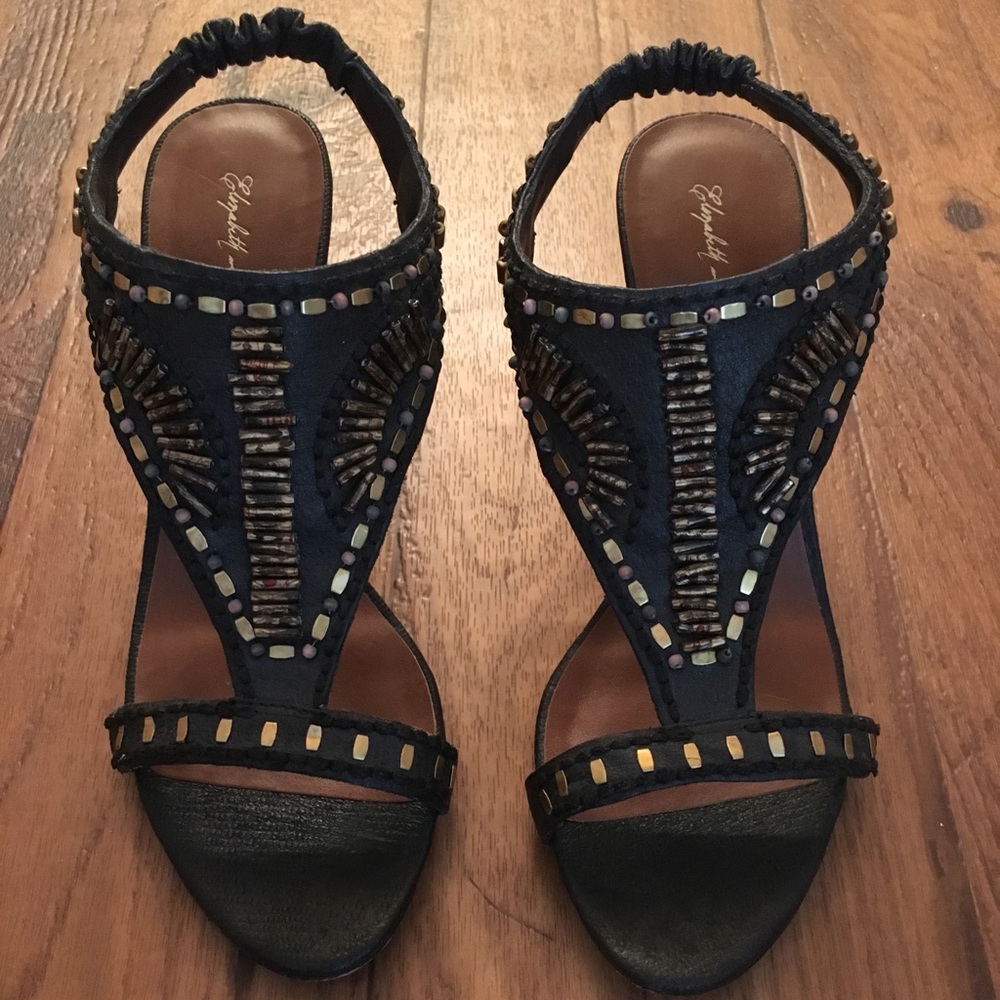 Elizabeth and James heels